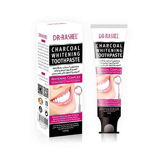 DR.RASHEL CHARCOAL WHITENING TOOTHPASTE