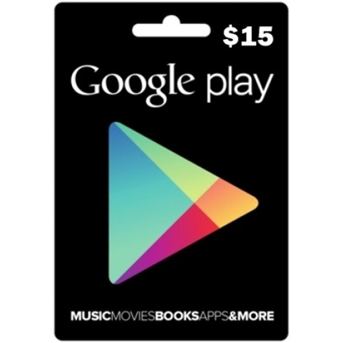 google play 15$ بطاقة أمريكي