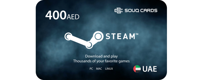 STEAM 400Aed بطاقة اماراتي