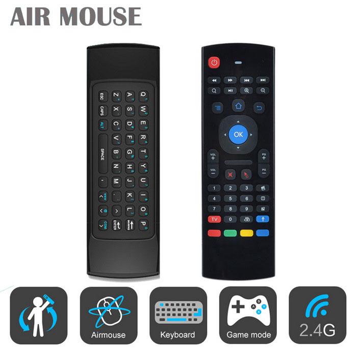 Double Keyboard Wireless Air Mouse