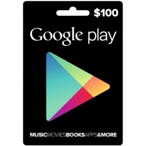 google play 100$ بطاقة أمريكي