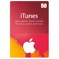 iTunes 50$بطاقة امريكي