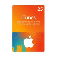 iTunes 25GBP بطاقة بريطاني