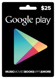 google play 25$ بطاقة أمريكي