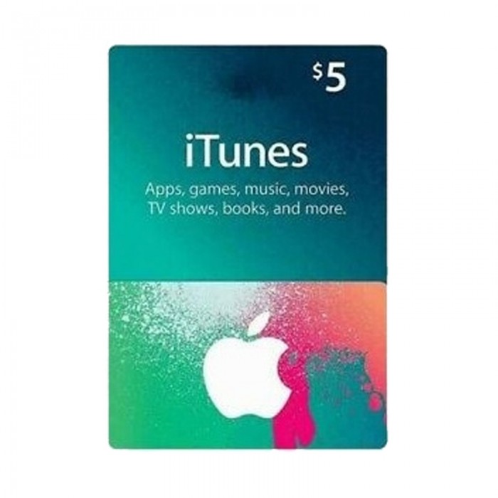 iTunes 5$ بطاقة امريكي